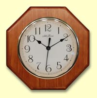 Octagonal Wall Clock