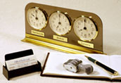 multiple time zone desk clocks